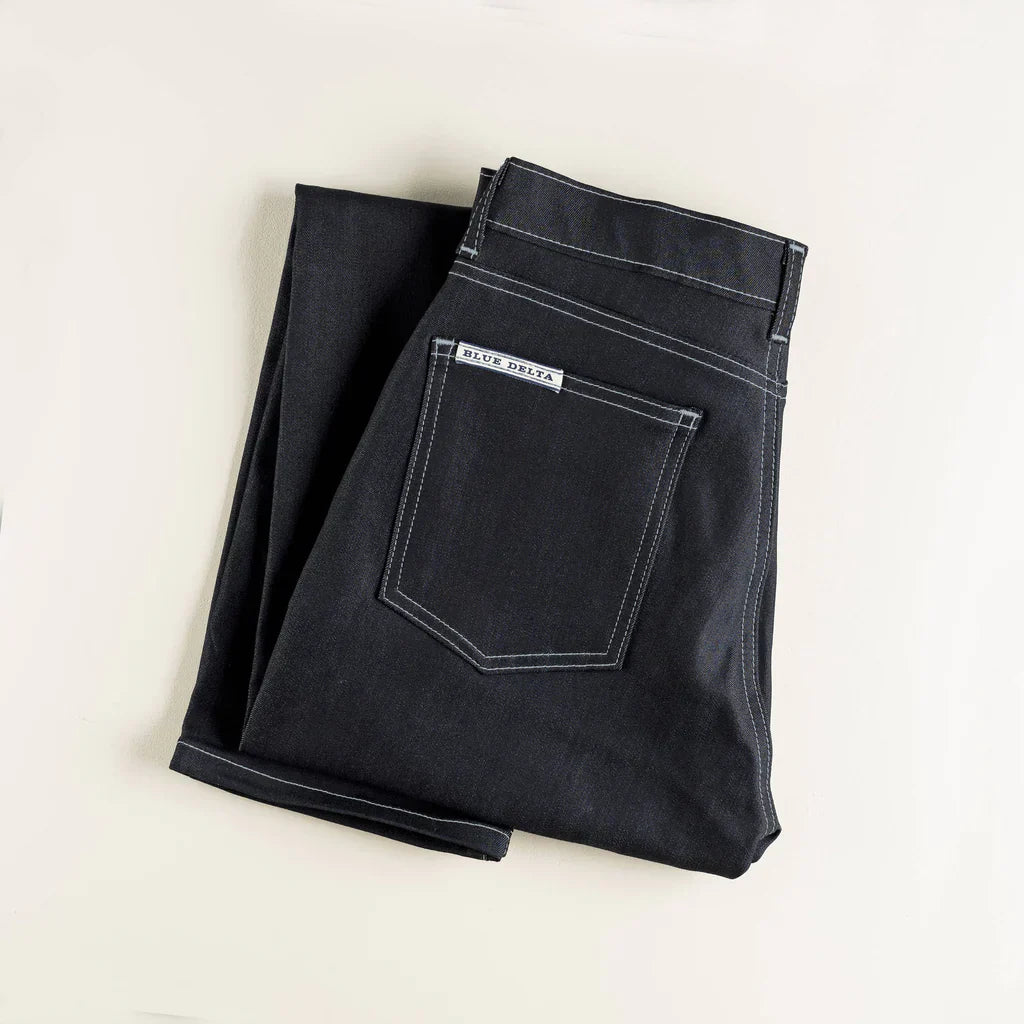 CUSTOM TAILORED BLUE DELTA JEANS/CHINOS