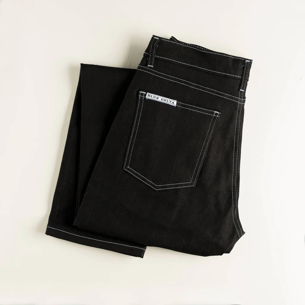 CUSTOM TAILORED BLUE DELTA JEANS/CHINOS