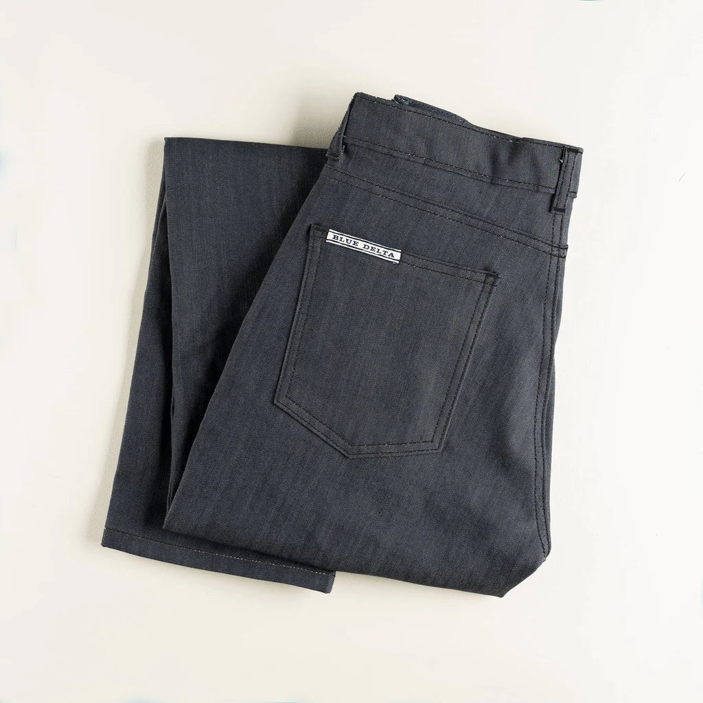 CUSTOM TAILORED BLUE DELTA JEANS/CHINOS